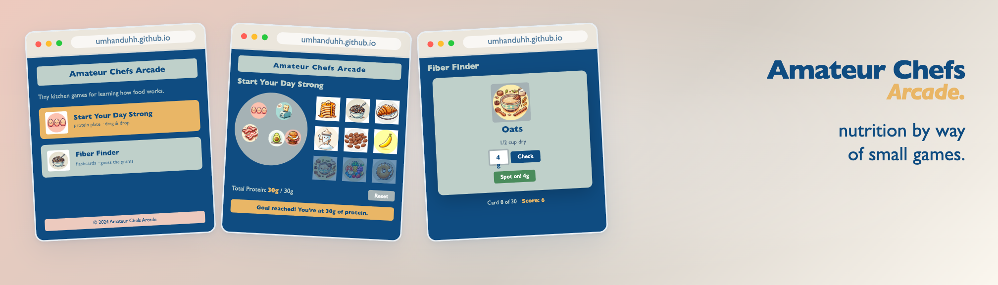 amateur chefs arcade screenshot